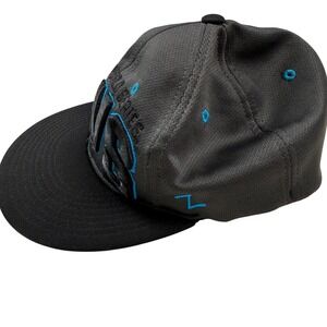 Zephyr College World Series CWS Hat Men Small Gray Blue Fitted Baseball Cap NCAA